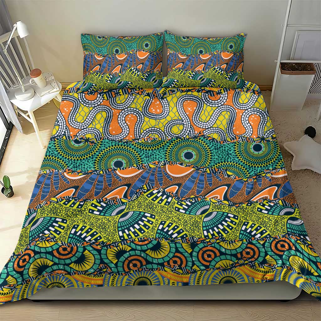 Africa Tribal Mixed Pattern Bedding Set LT9