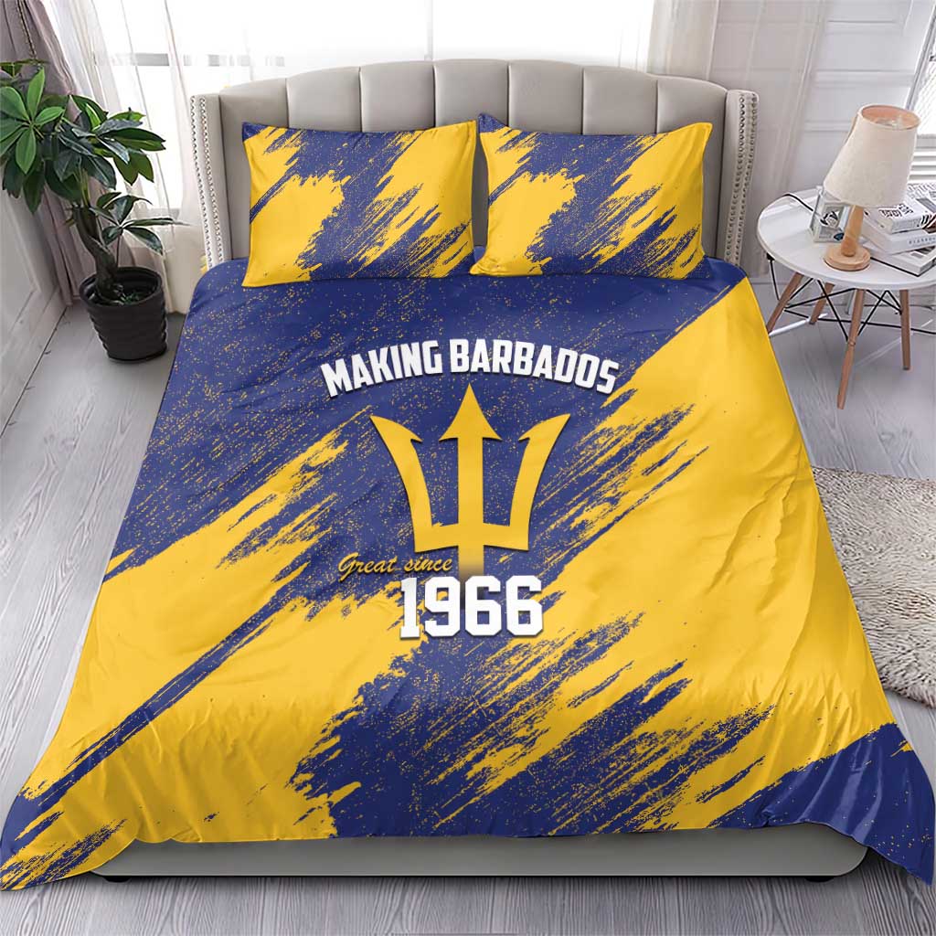 Black Barbadians Pride Est 1966 Bedding Set LT9