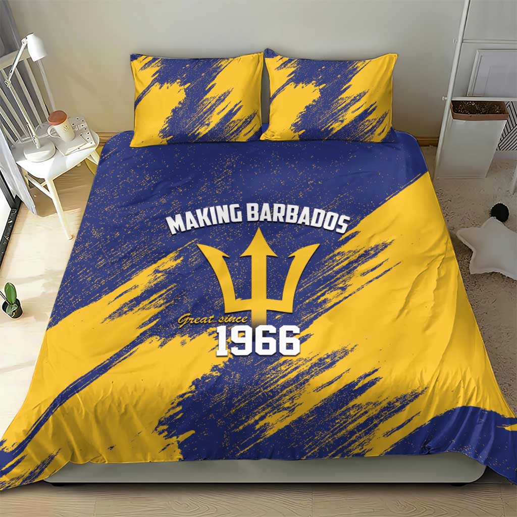 Black Barbadians Pride Est 1966 Bedding Set LT9