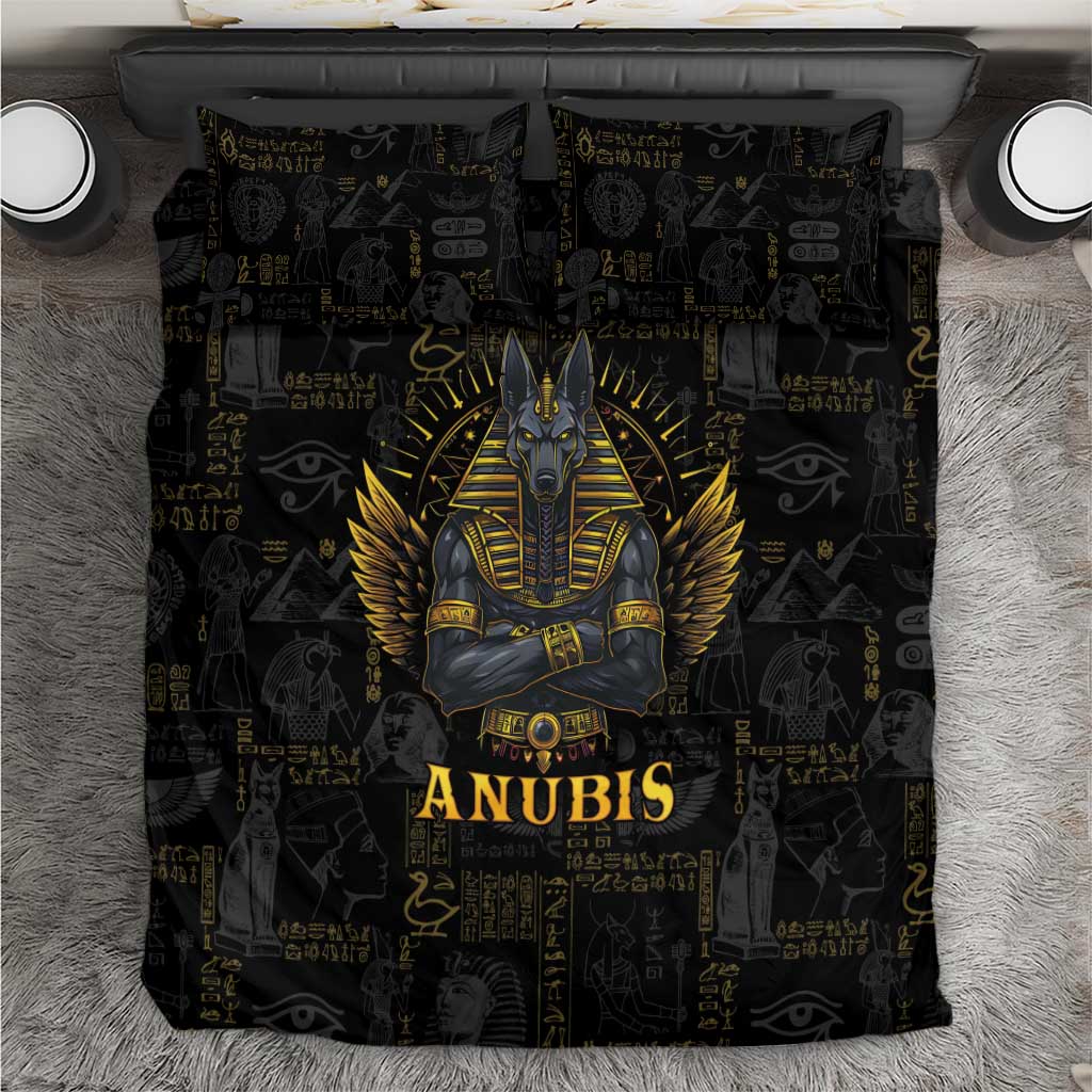Anubis Egyptian God of Death Bedding Set LT9