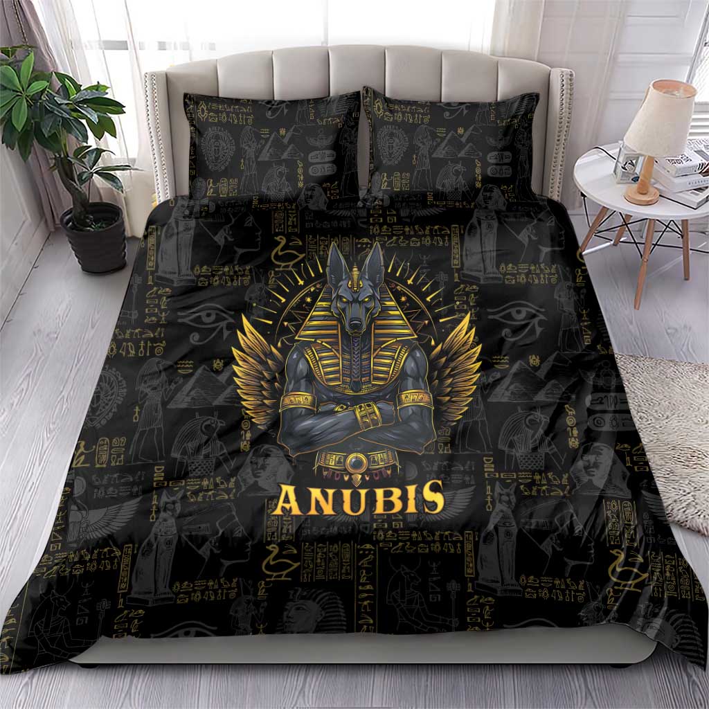 Anubis Egyptian God of Death Bedding Set LT9
