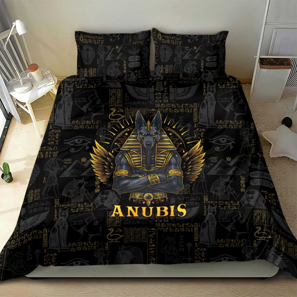 Anubis Egyptian God of Death Bedding Set LT9