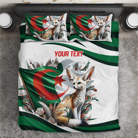 Algeria Fennec Fox Personalized Bedding Set with Algerian Culture and Nature LT9