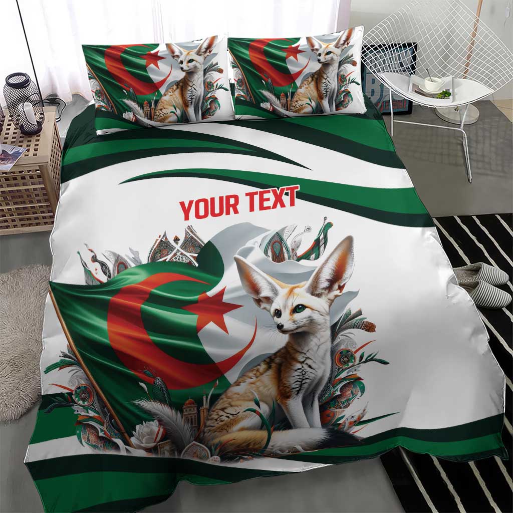 Algeria Fennec Fox Personalized Bedding Set with Algerian Culture and Nature LT9