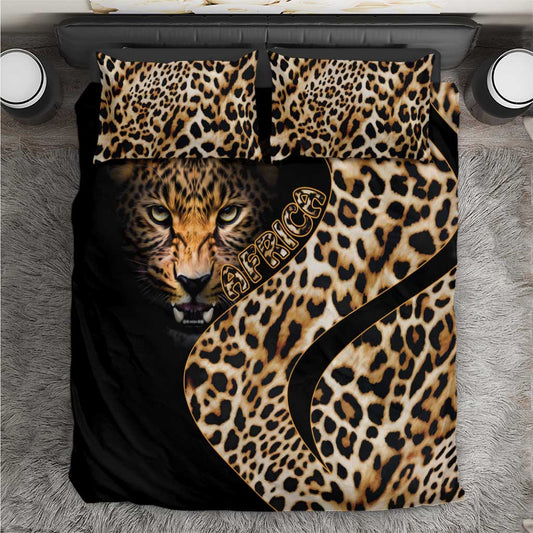 Afro Leopard Skin Pattern Bedding Set Version 01 LT9