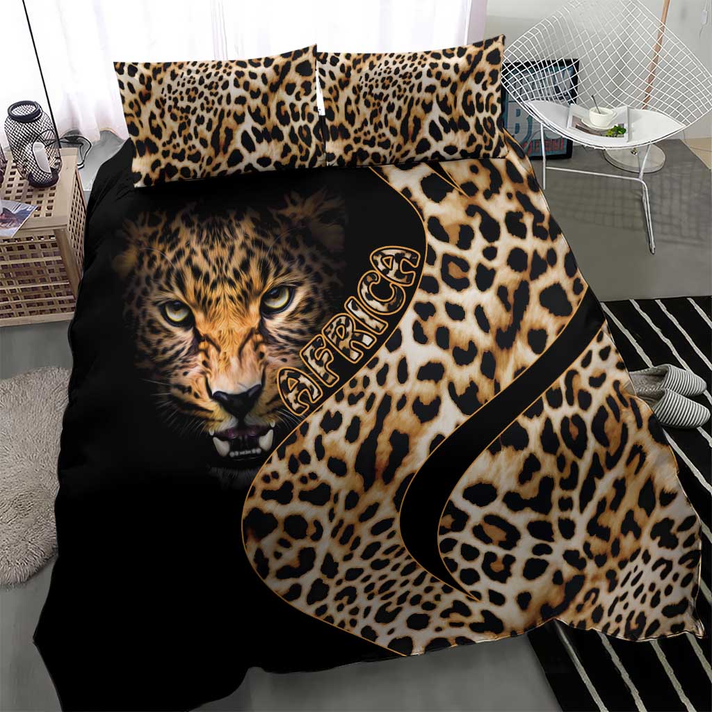 Afro Leopard Skin Pattern Bedding Set Version 01 LT9