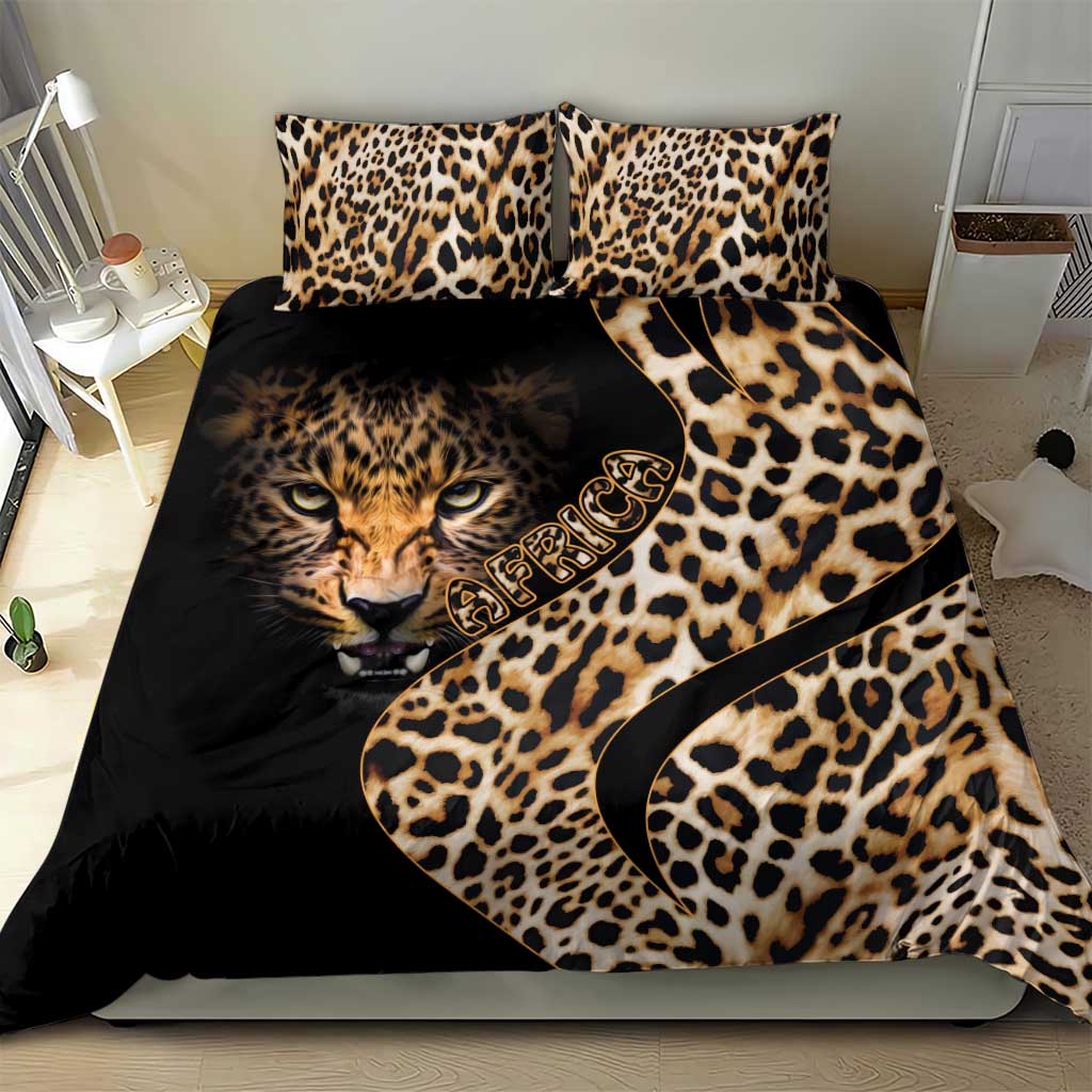 Afro Leopard Skin Pattern Bedding Set Version 01 LT9