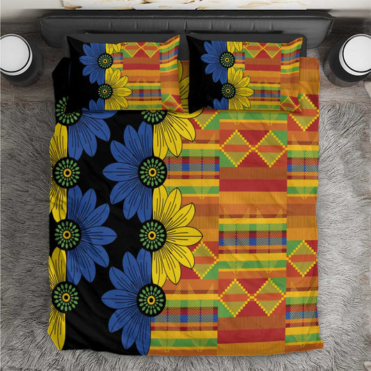 African Ethnic Kitenge Ankara Style Bedding Set LT9