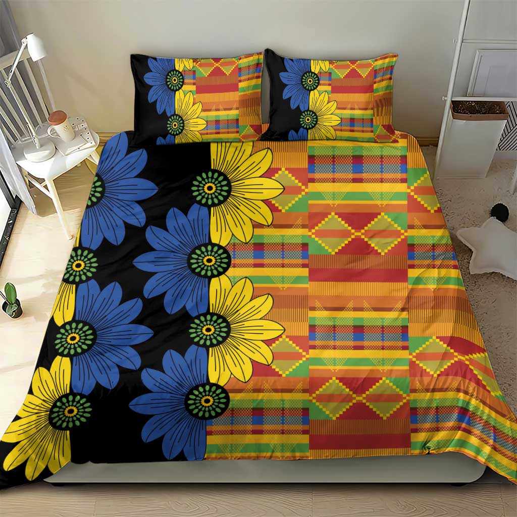 African Ethnic Kitenge Ankara Style Bedding Set LT9