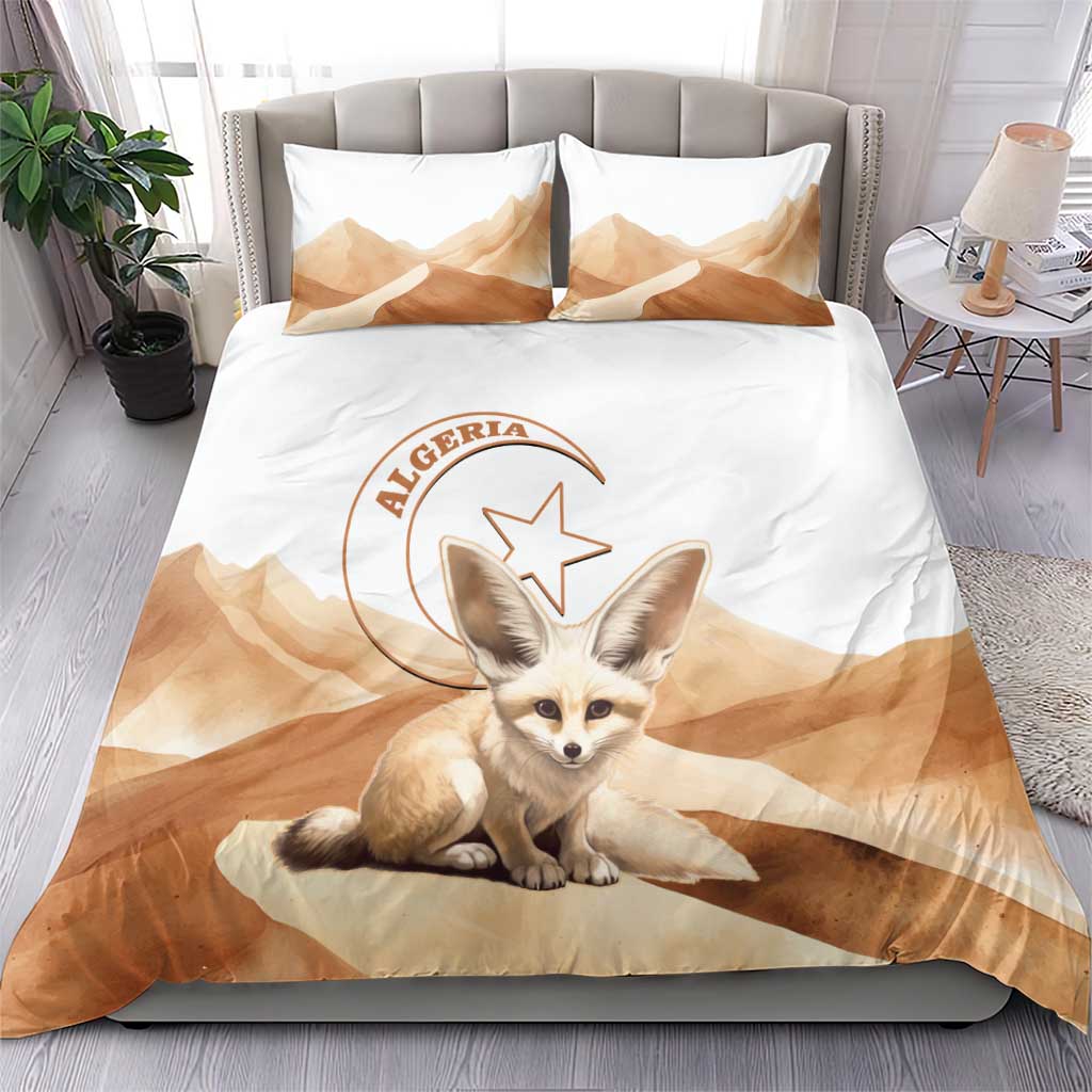 Afro Algeria Fennec Fox Bedding Set Algerian Sahara Vulpes zerda LT14