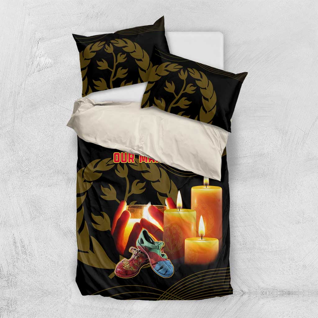 20 June Eritrea Martyrs Day Bedding Set Glory To Our Martyrs LT14