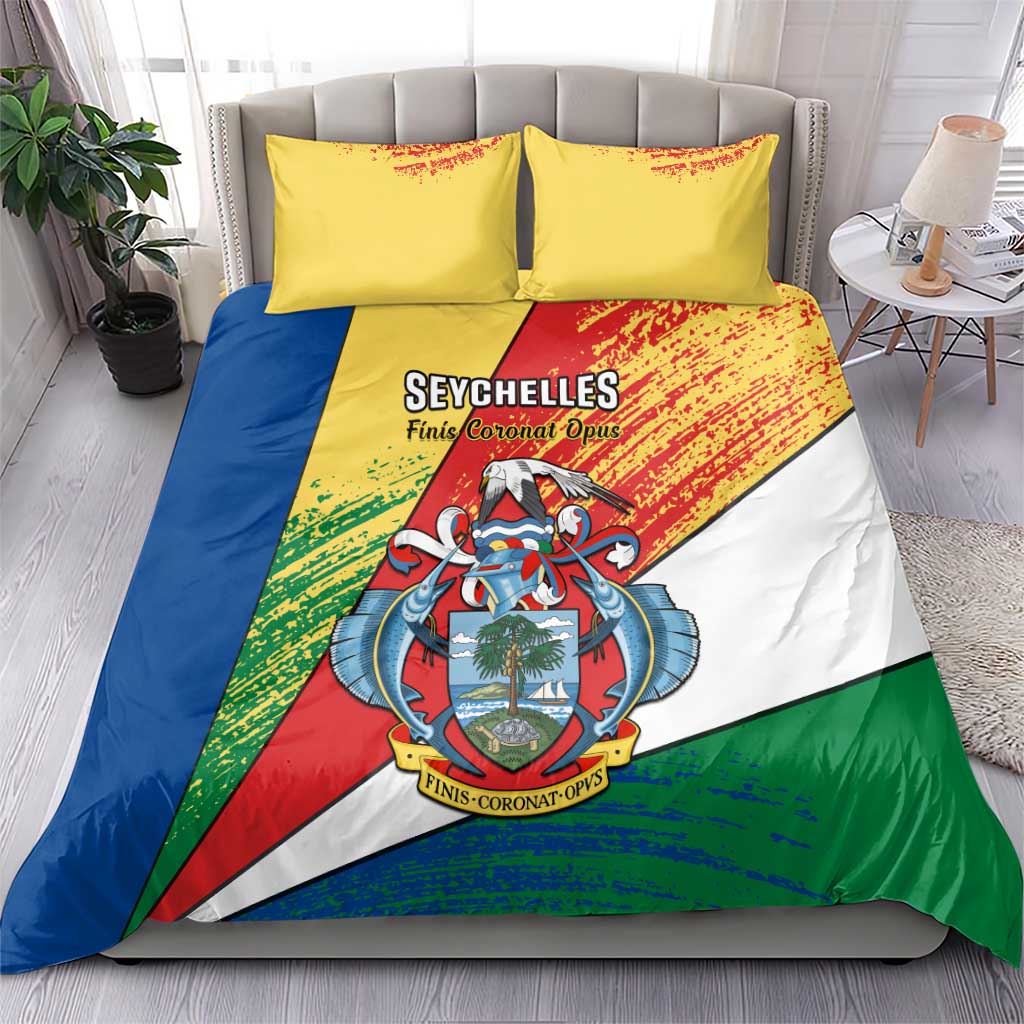 29 June Seychelles Independence Day Bedding Set Flag Style LT14