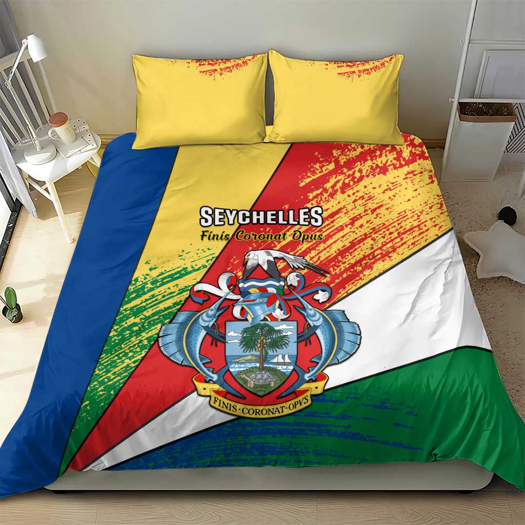 29 June Seychelles Independence Day Bedding Set Flag Style LT14