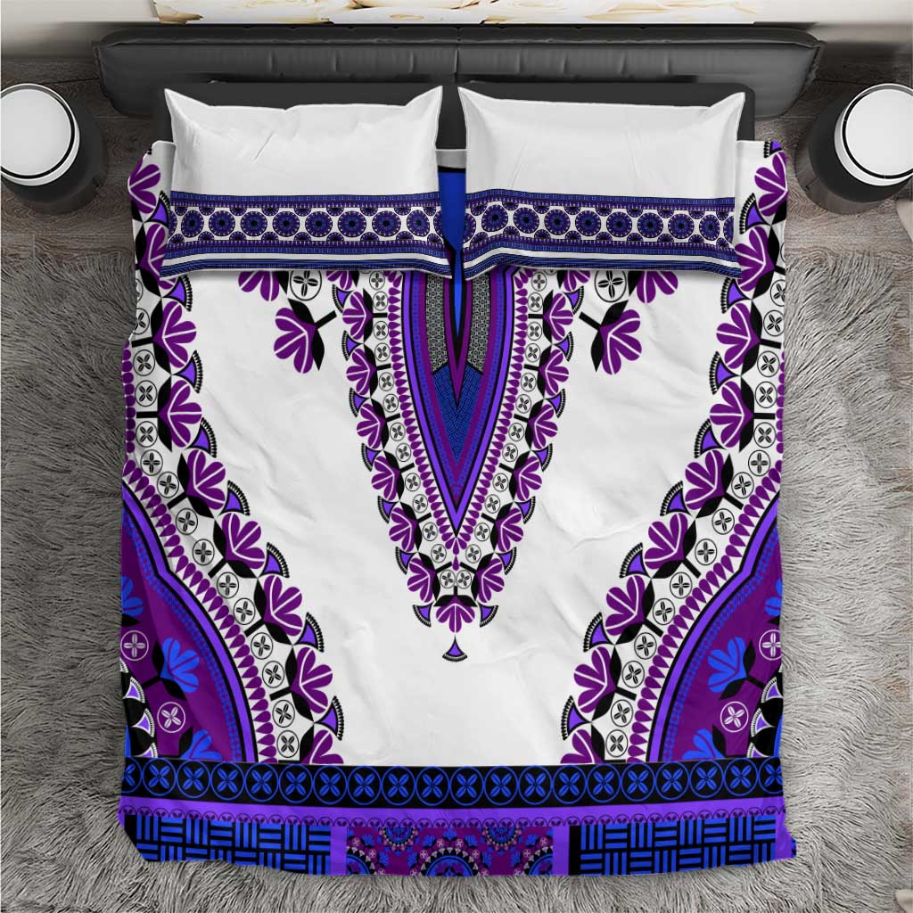 Africa Bedding Set African Dashiki Royal Purple Version LT14