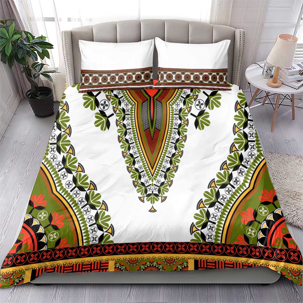 Africa Bedding Set African Dashiki Royal Gold Version LT14