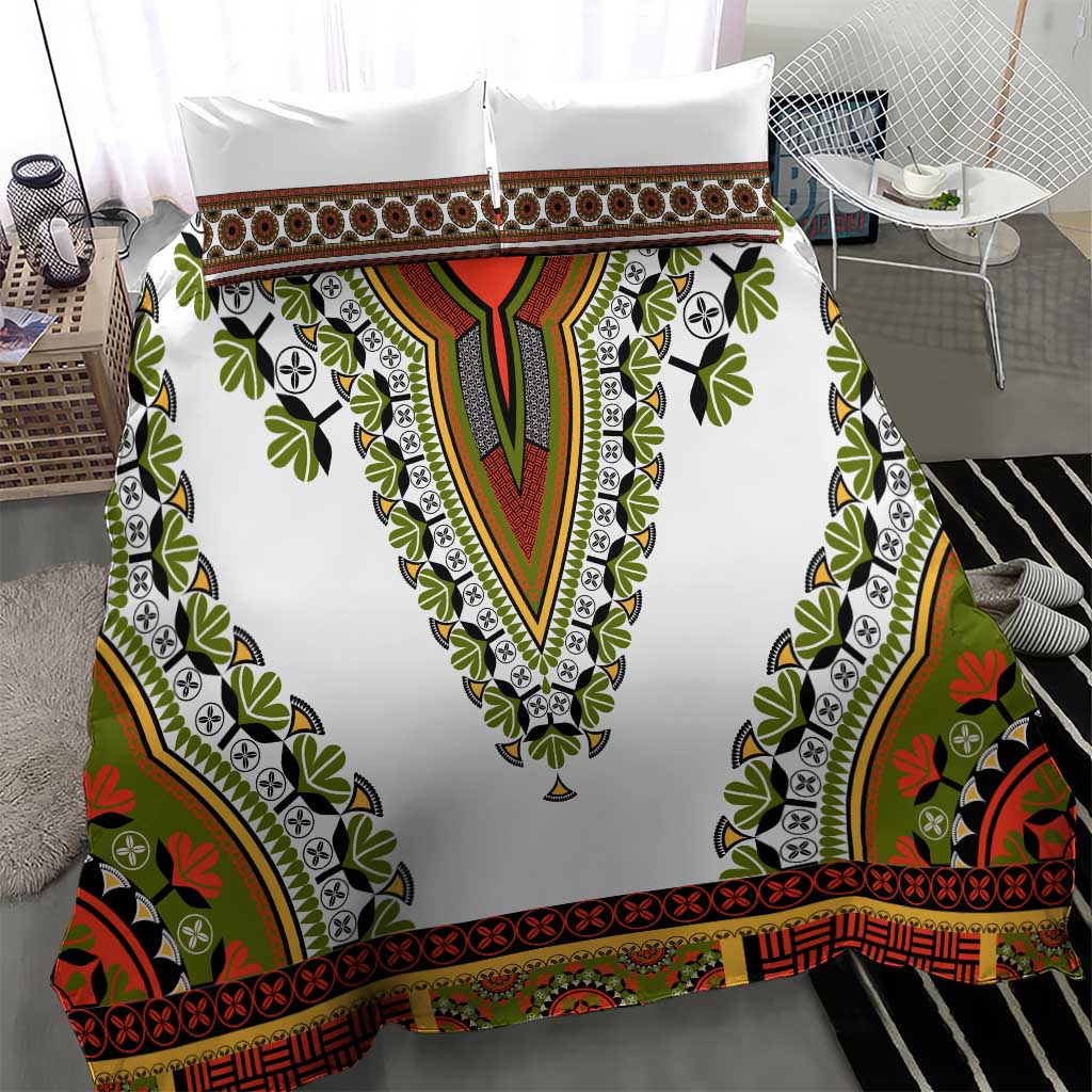 Africa Bedding Set African Dashiki Royal Gold Version LT14