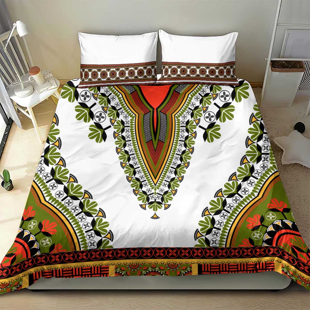 Africa Bedding Set African Dashiki Royal Gold Version LT14