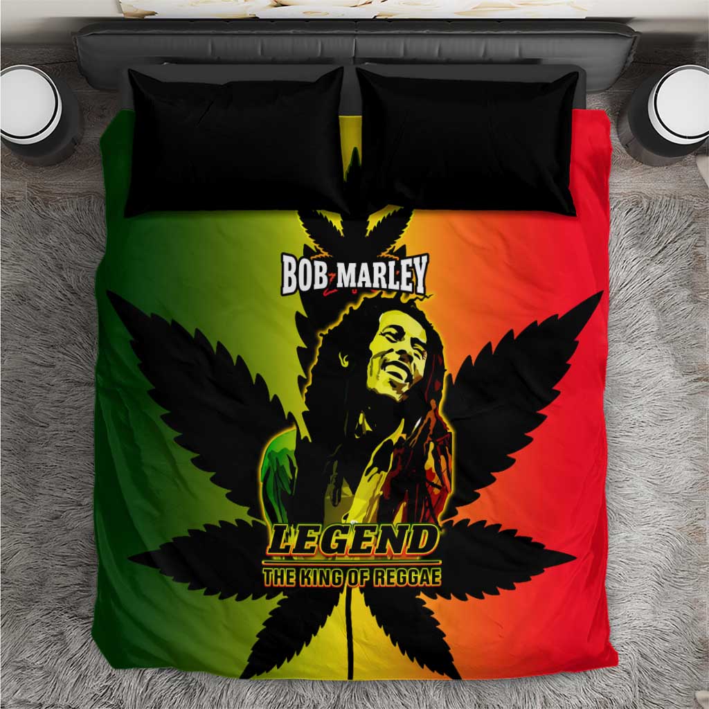 Afro Jamaica Legend Bob Bedding Set The King Of Reggae LT14