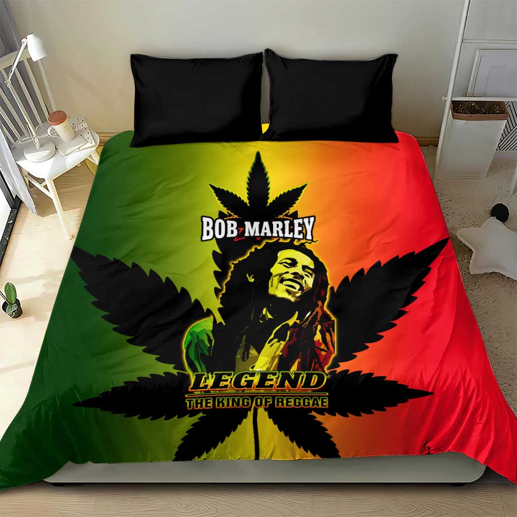 Afro Jamaica Legend Bob Bedding Set The King Of Reggae LT14