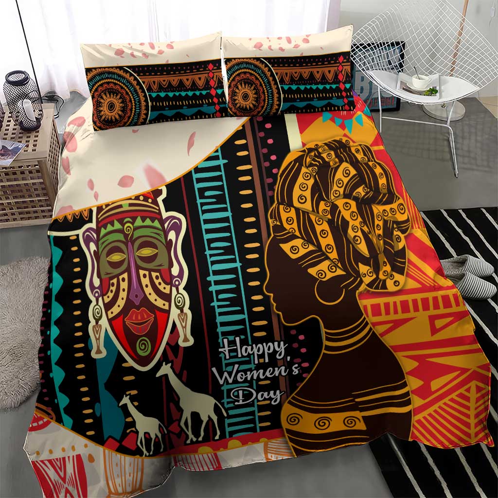 Africa International Women Day Bedding Set African Pattern LT14