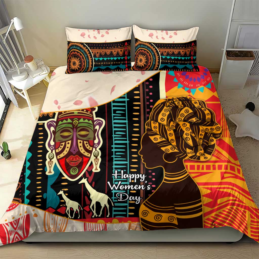 Africa International Women Day Bedding Set African Pattern LT14
