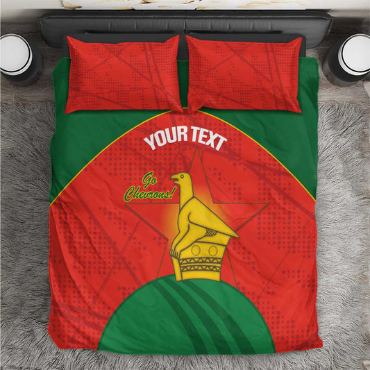 Afro Cricket Zimbabwe Custom Bedding Set Go Chevrons 2003 Color LT14