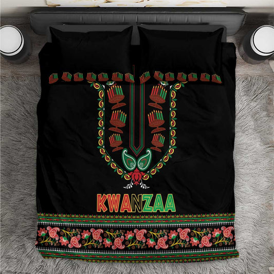 Afro-American Kwanzaa Bedding Set Dashiki Mix Paisley Pattern LT14