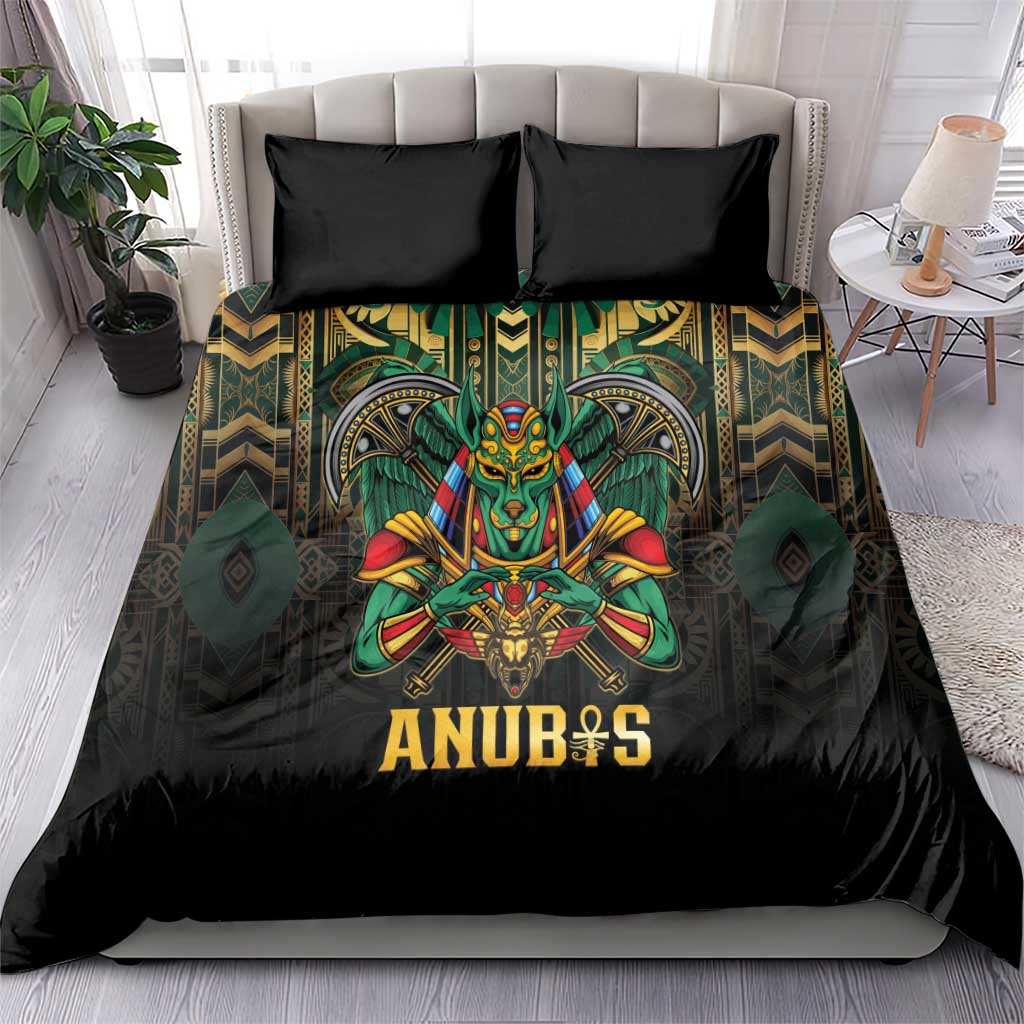 Ancient Egypt Bedding Set Anubis Egyptian LT15