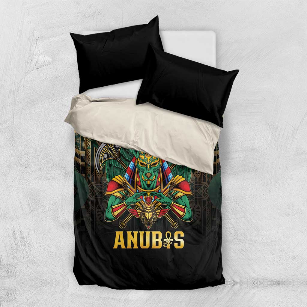 Ancient Egypt Bedding Set Anubis Egyptian LT15