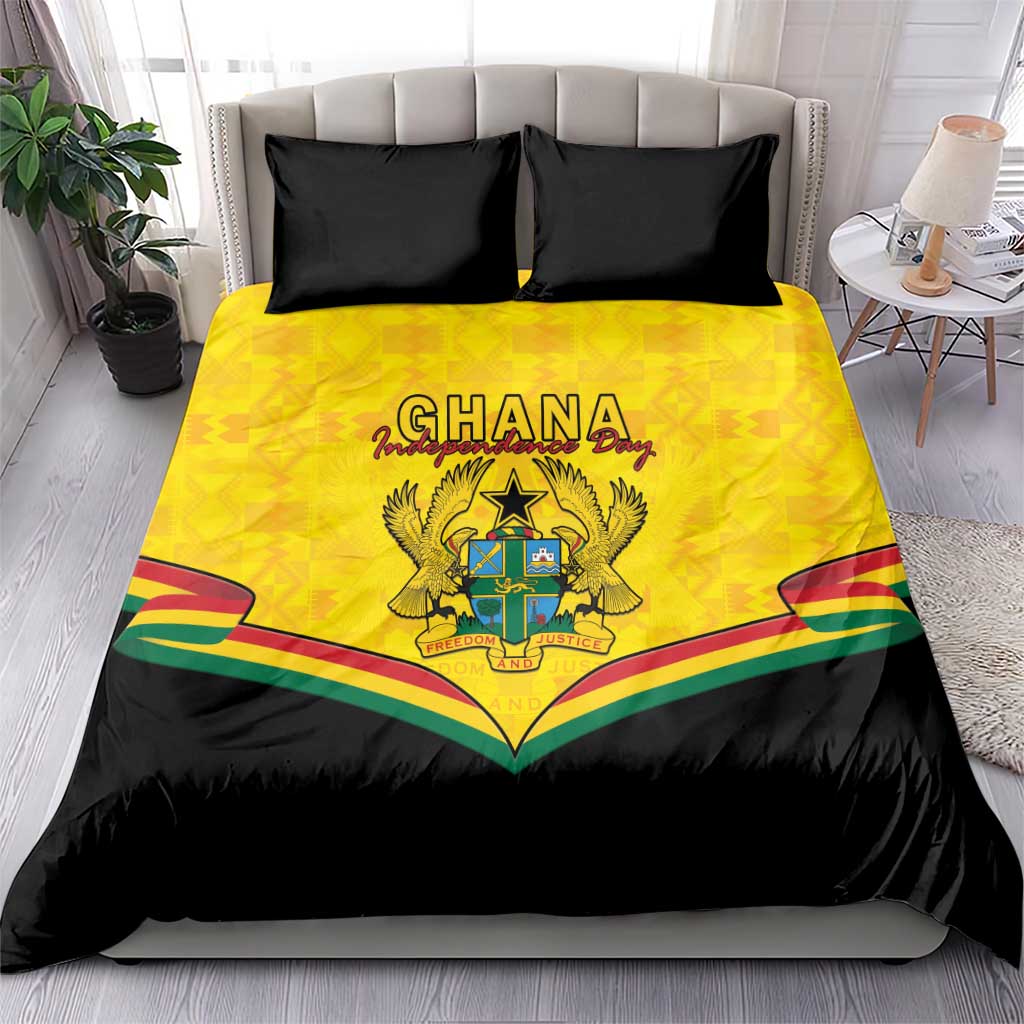 Afro Ghana Bedding Set 68th Anniversary Independence LT15