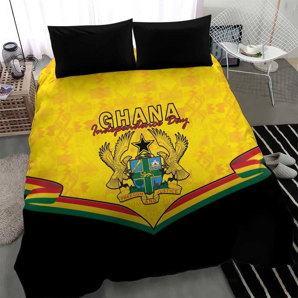Afro Ghana Bedding Set 68th Anniversary Independence LT15
