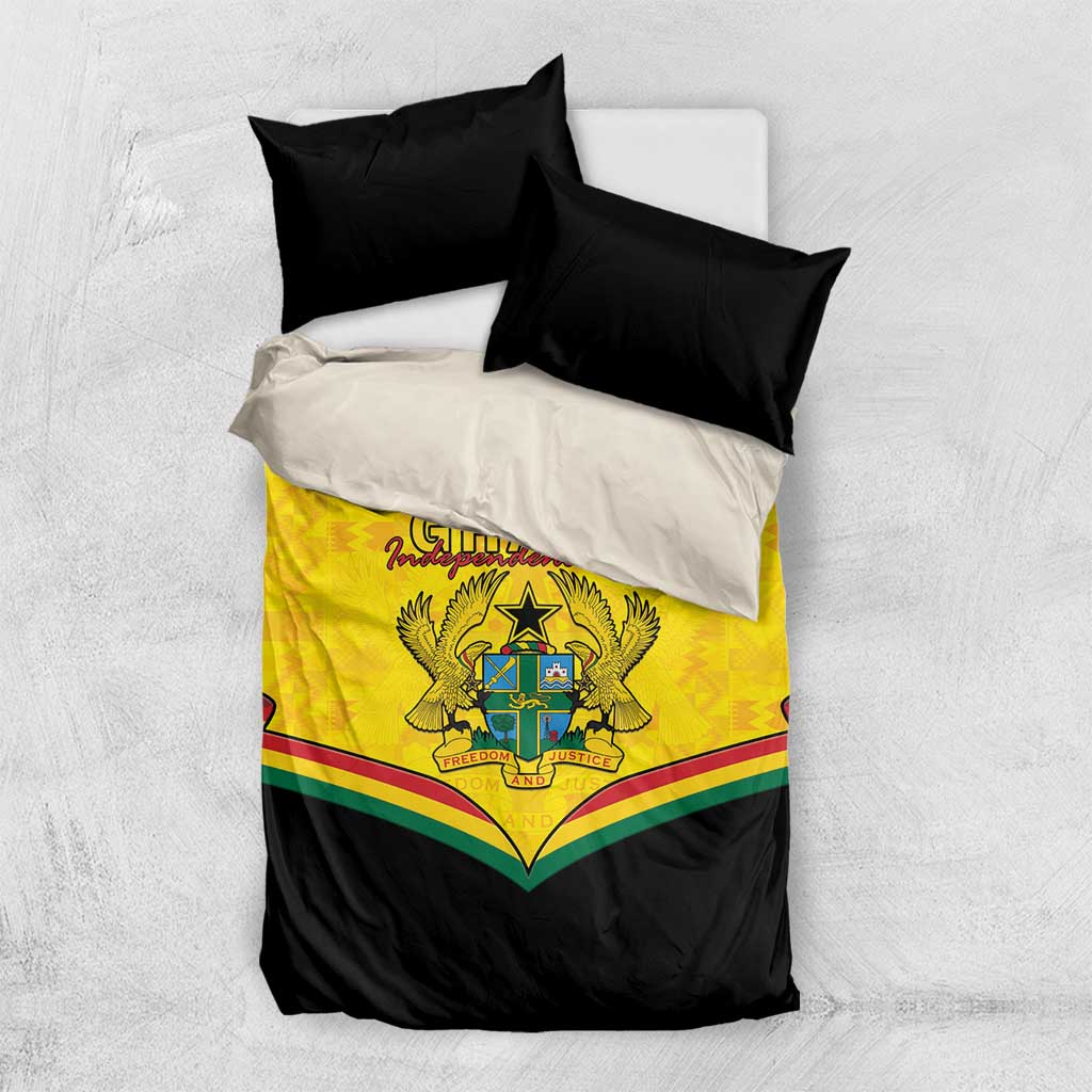 Afro Ghana Bedding Set 68th Anniversary Independence LT15