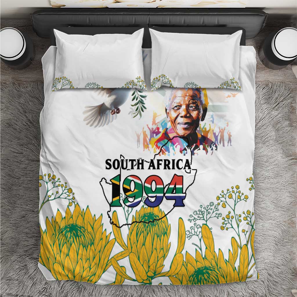 Afro South Africa Freedom Day Bedding Set Nelson Mandela LT15