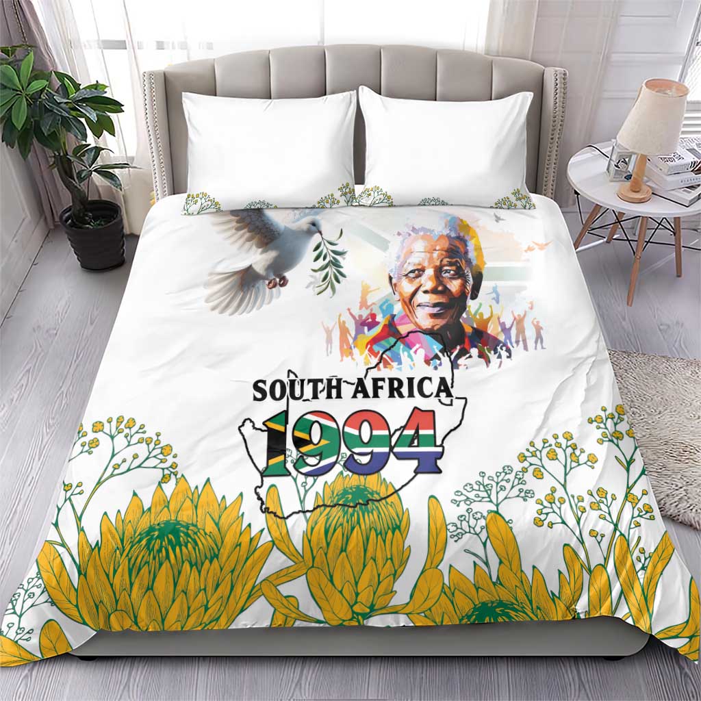 Afro South Africa Freedom Day Bedding Set Nelson Mandela LT15