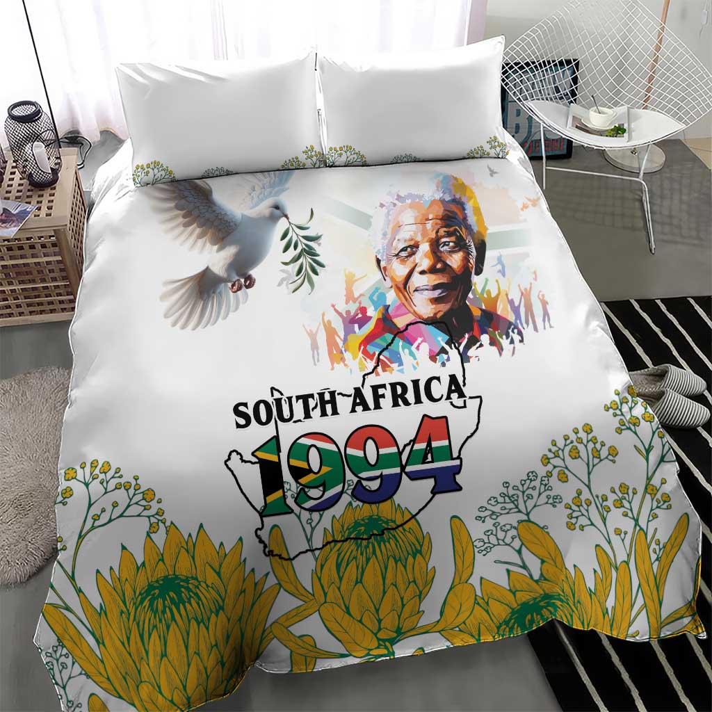 Afro South Africa Freedom Day Bedding Set Nelson Mandela LT15