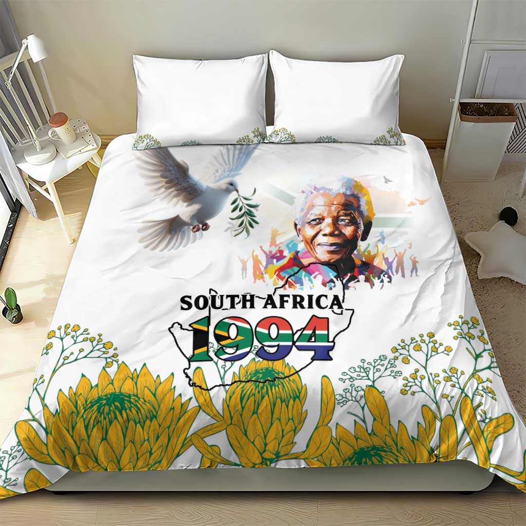 Afro South Africa Freedom Day Bedding Set Nelson Mandela LT15