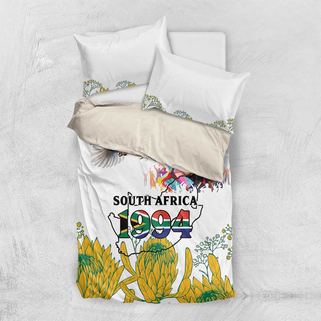 Afro South Africa Freedom Day Bedding Set Nelson Mandela LT15