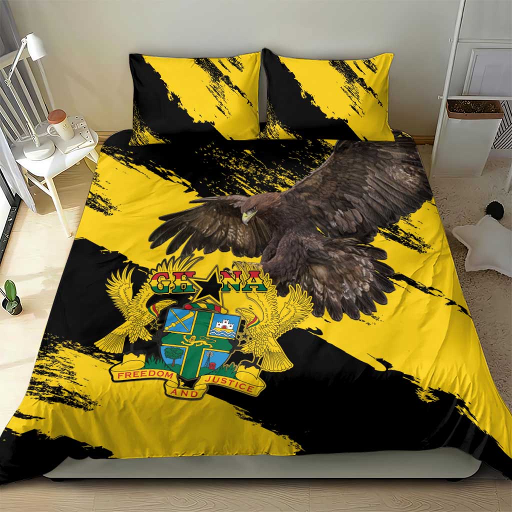 Afro Ghana Bedding Set Eagle With Coat Of Arms LT15