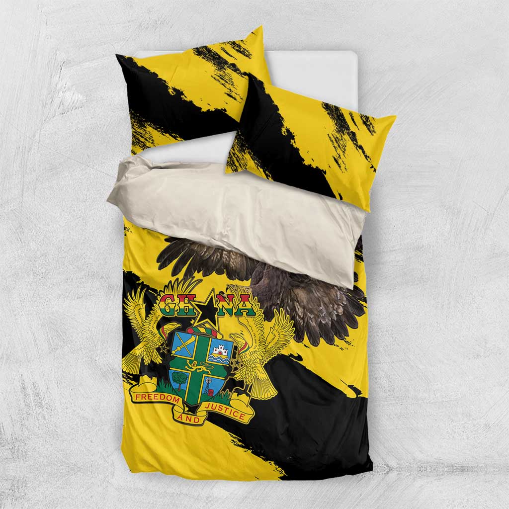 Afro Ghana Bedding Set Eagle With Coat Of Arms LT15