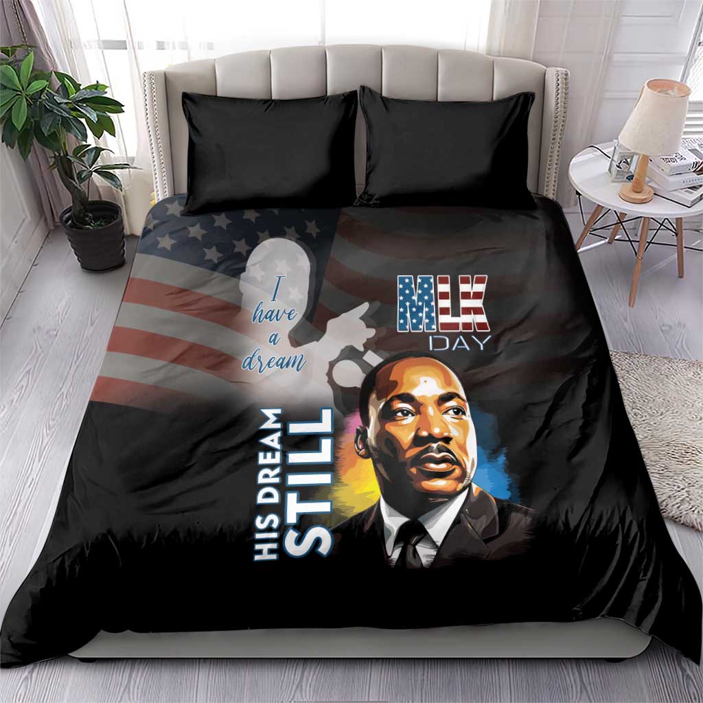 Black Americans Happy MLK Day Bedding Set I Have A Dream LT15