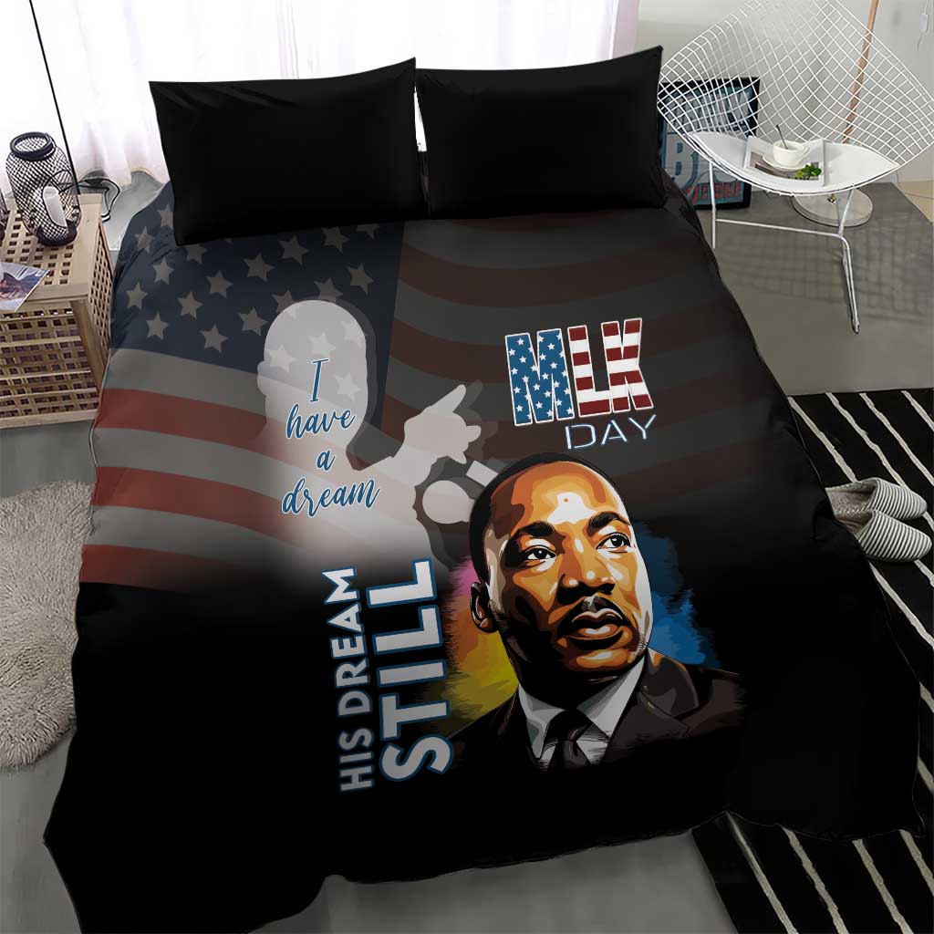 Black Americans Happy MLK Day Bedding Set I Have A Dream LT15