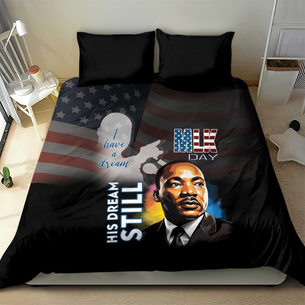 Black Americans Happy MLK Day Bedding Set I Have A Dream LT15