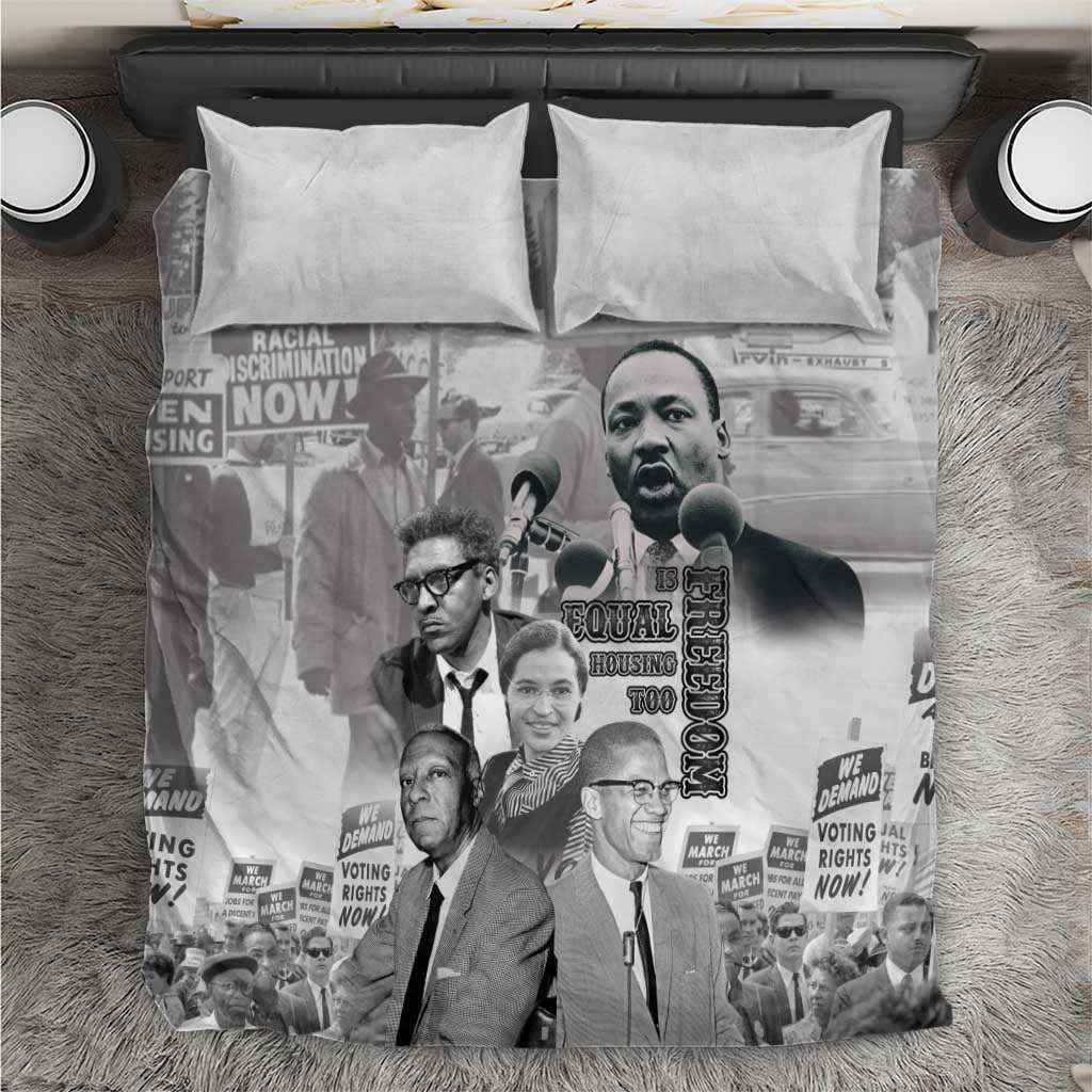 African-American History Month Bedding Set Civil Rights Leaders LT15