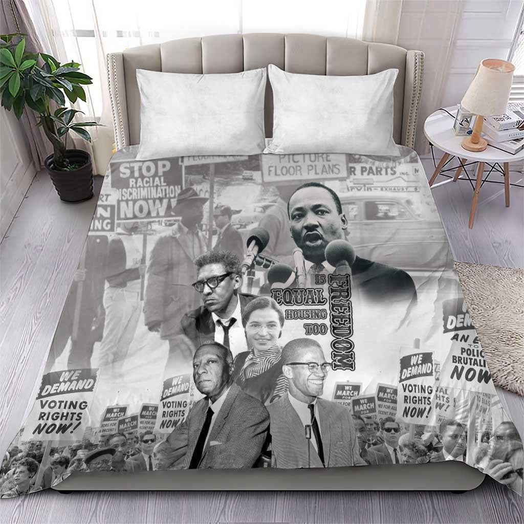 African-American History Month Bedding Set Civil Rights Leaders LT15