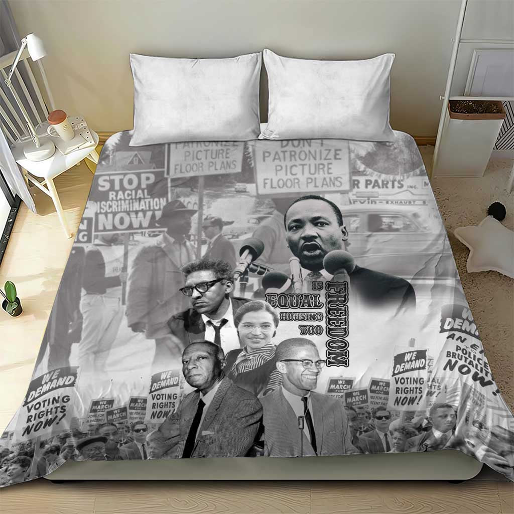 African-American History Month Bedding Set Civil Rights Leaders LT15