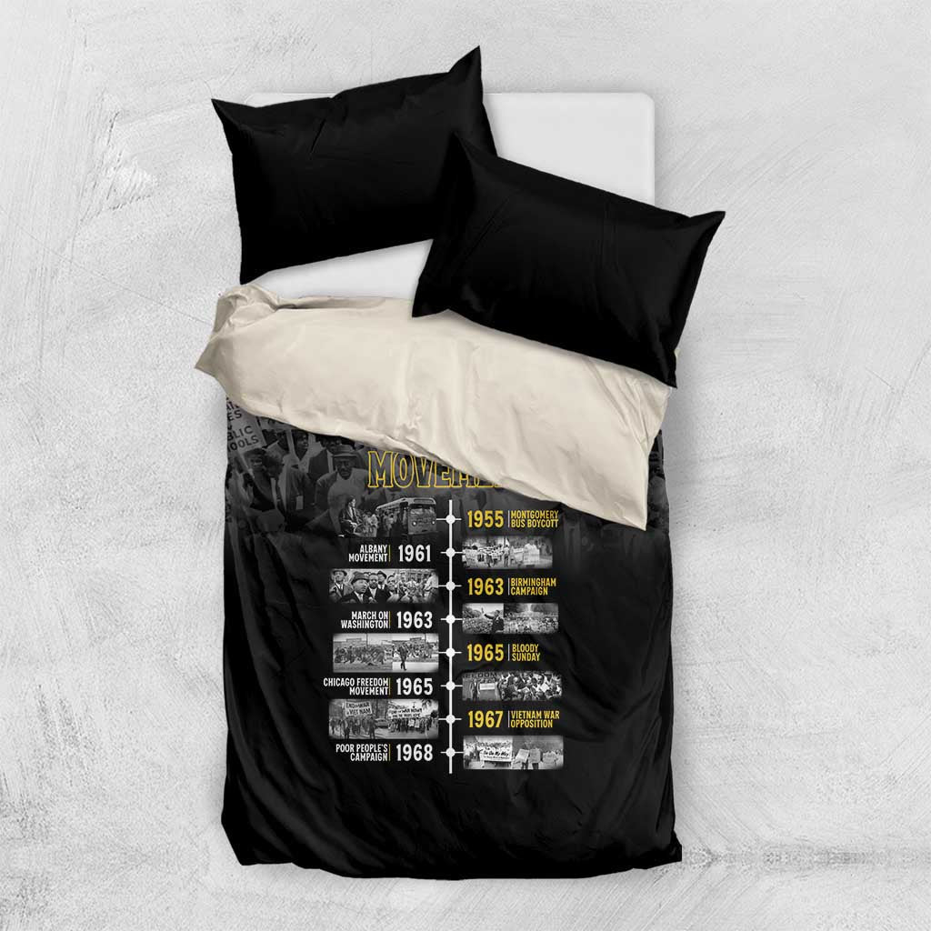 African-American History Month Bedding Set Civil Rights Movement LT15
