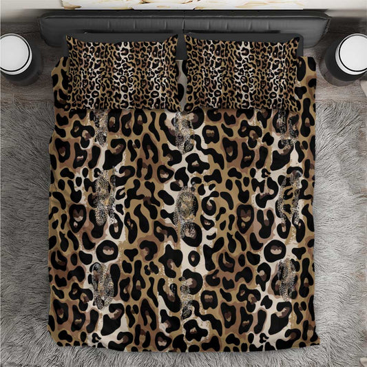 African Leopard Skin Pattern Bedding Set LT15