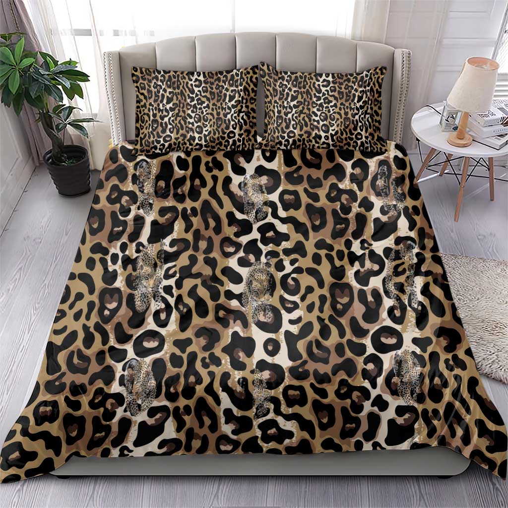 African Leopard Skin Pattern Bedding Set LT15