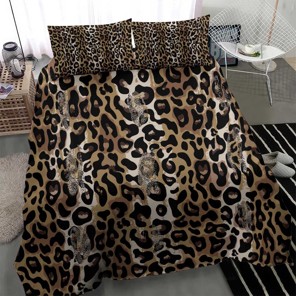 African Leopard Skin Pattern Bedding Set LT15