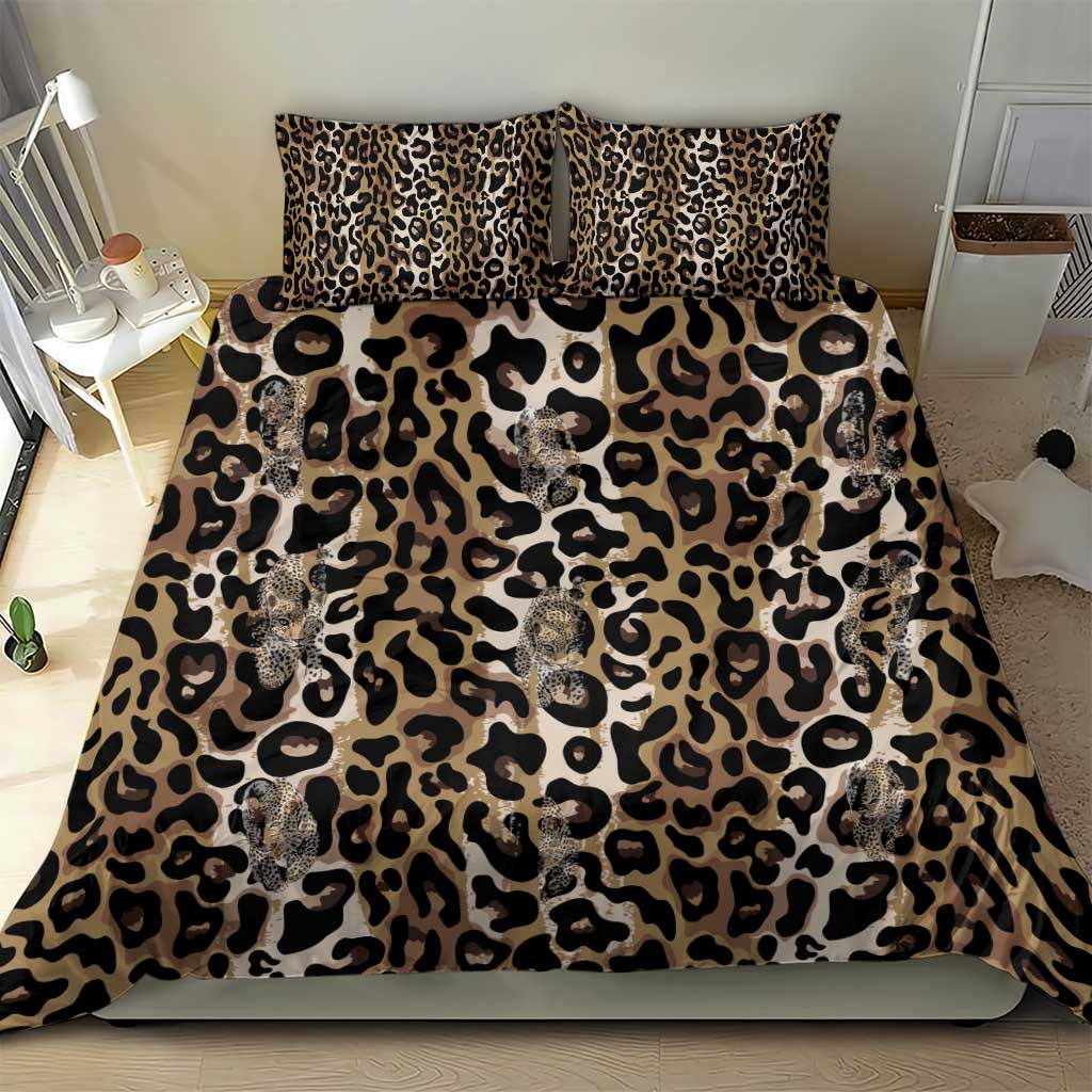 African Leopard Skin Pattern Bedding Set LT15